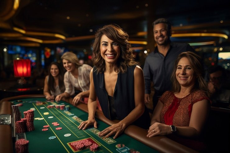Three Card Poker di meja dealer langsung hoki 4d dengan studio produksi profesional